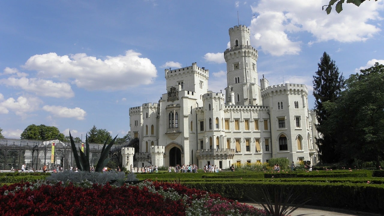 замок Глубока